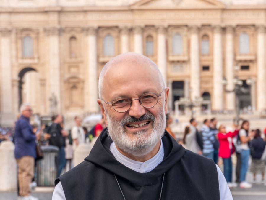 Mauro Lepori,
ticinese, abate generale dell’Ordine 
dei cistercensi