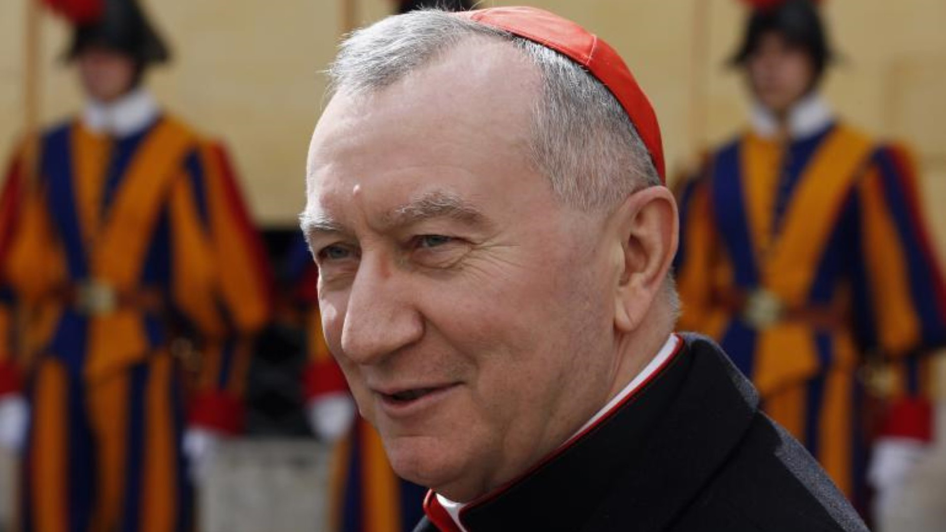 Il Segretario di Stato Vaticano, cardinale Parolin.