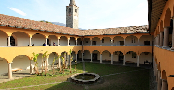 Il Collegio Papio di Ascona dove don Bruno era stato insegante di filosofia.