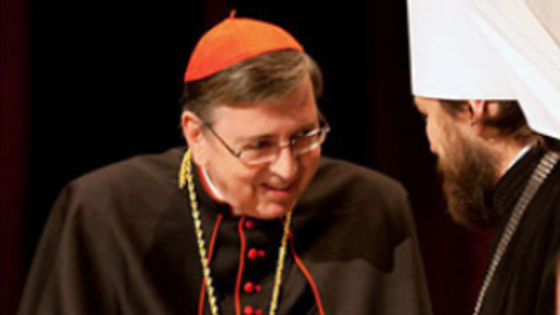 Il cardinale svizzero Koch, a capo dell'Ecumenismo del Vaticano e il metropolita ortodosso Hilarion