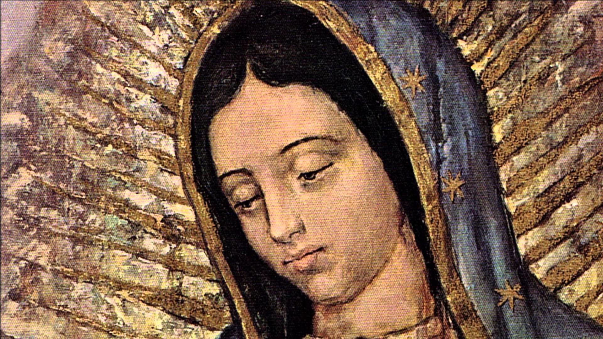 La Madonna di Guadalupe.