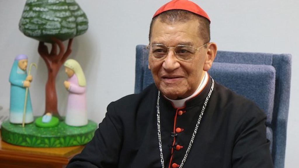 Il cardinale Miguel Obando Bravo, arcivescovo emerito di Managua. Fonte: VaticanInsider.