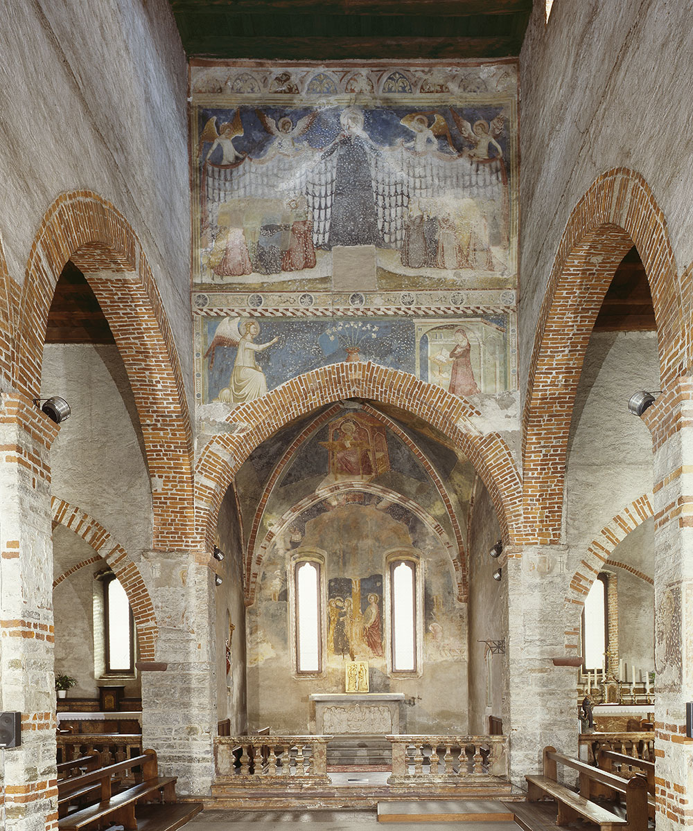 La chiesa di San Biagio a Ravecchia (interni). Foto parrocchia Ravecchia