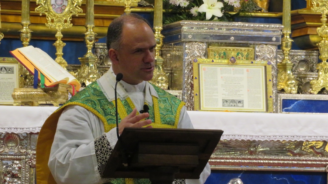 Don Davide Pagliarani, superiore generale della Fraternità Sacerdotale San Pio X (Lefebvriani)