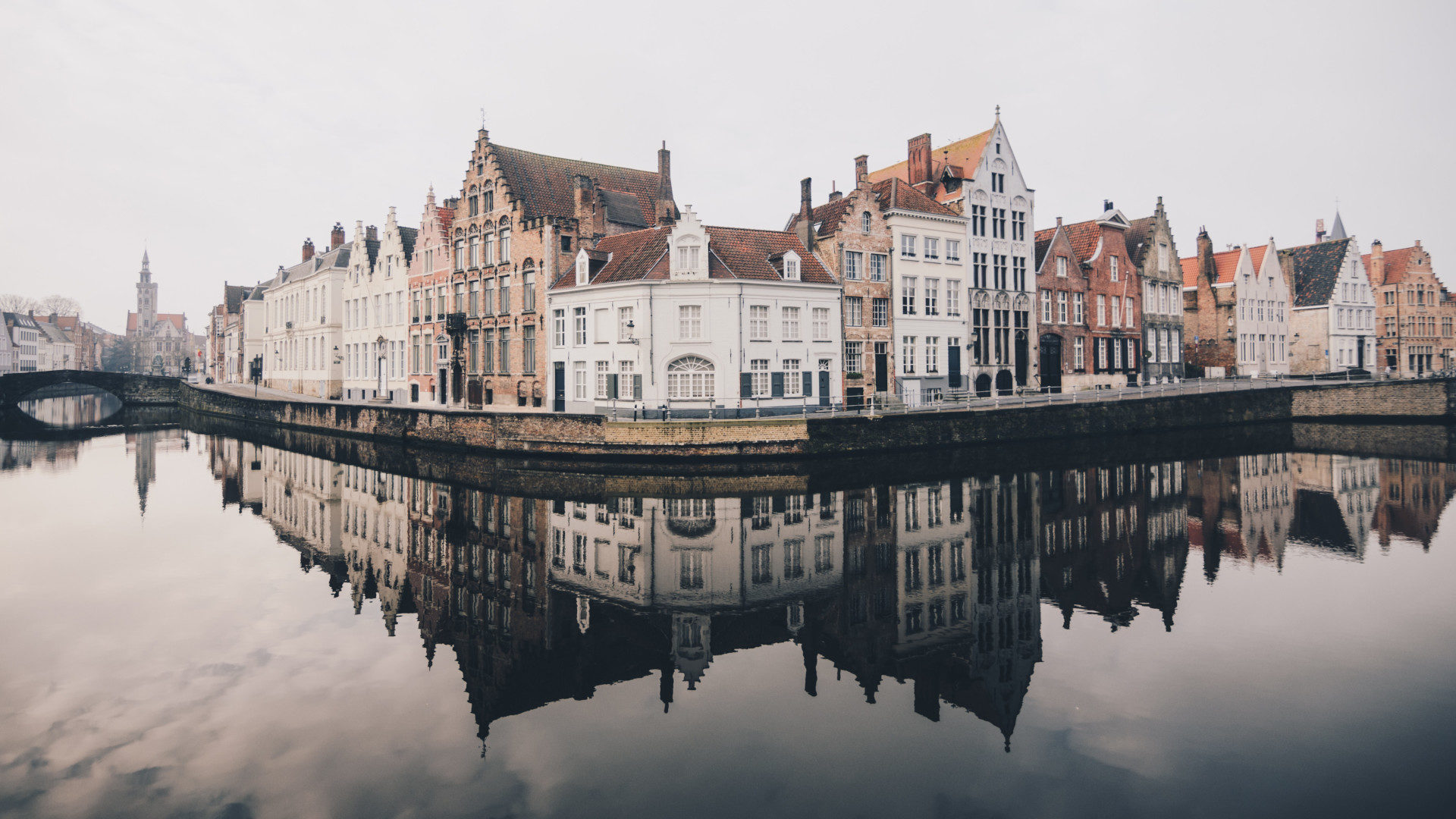 La città di Bruges in Belgio