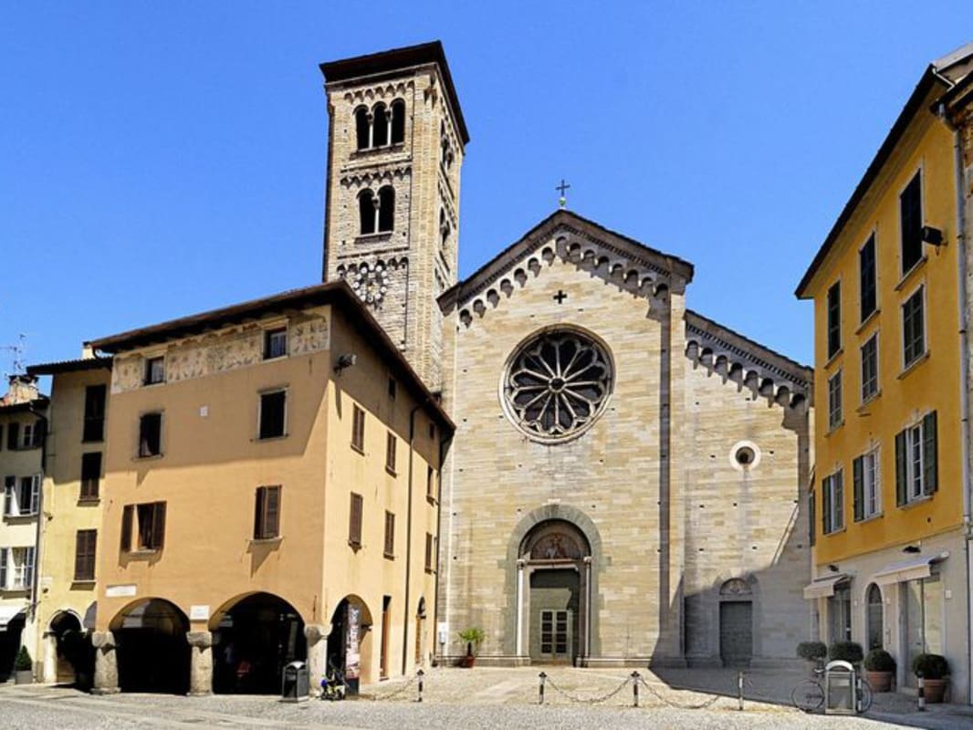 La basilica di San Fedele a Como, luogo dell'evento di domenica 24 febbraio.