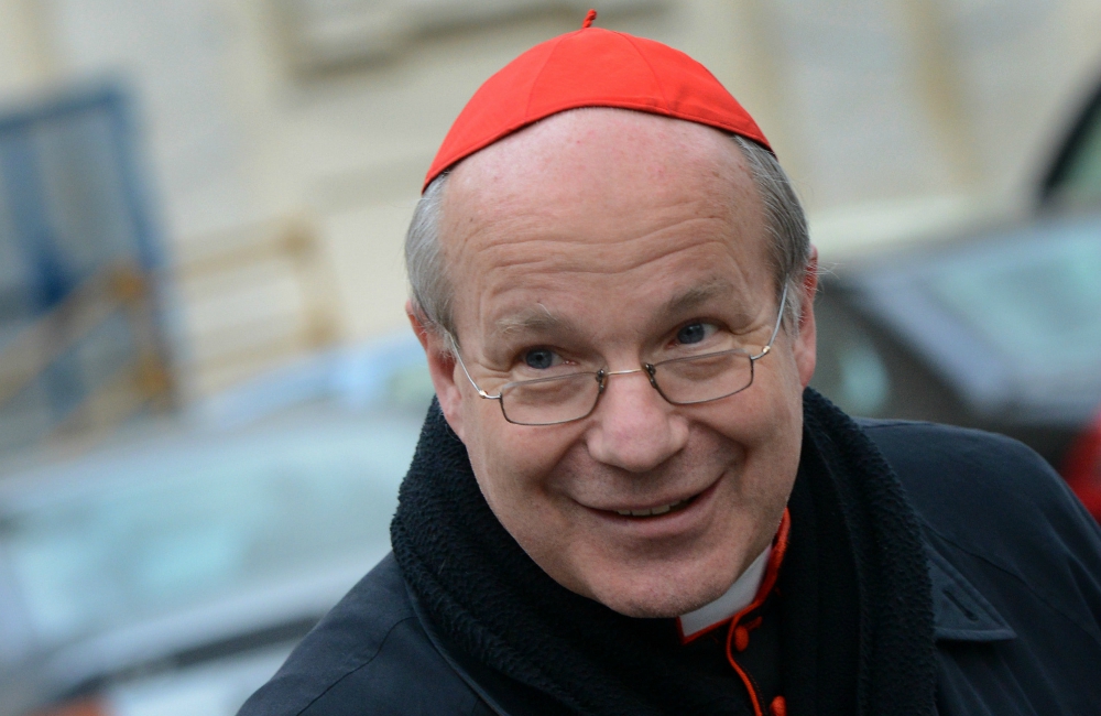 Il card. Schönborn, arcivescovo di Vienna.