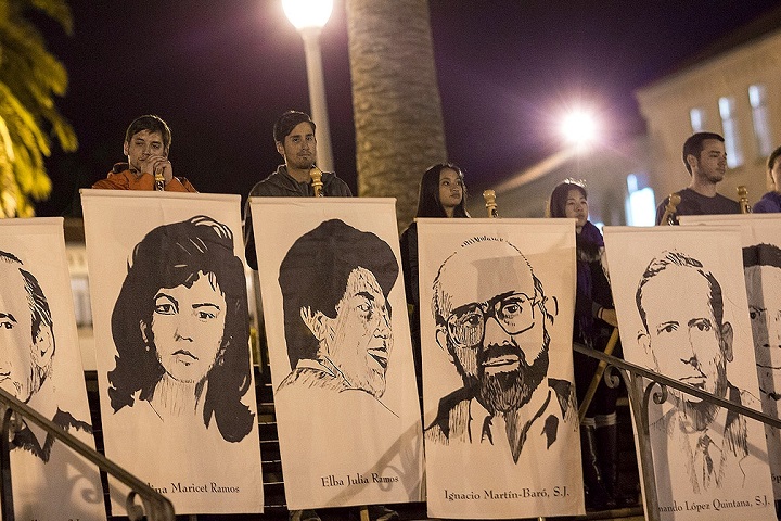 I volti dei martiri di El Salvador