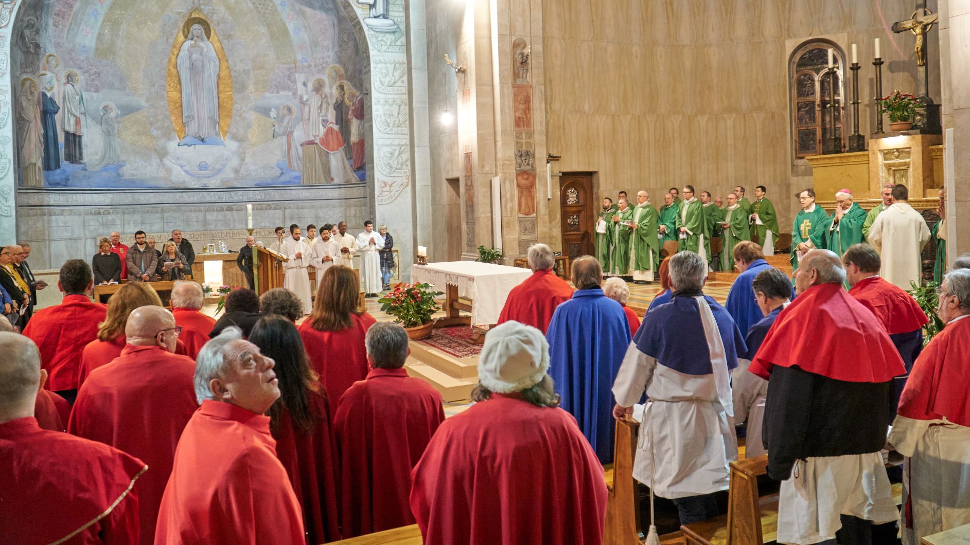 La Santa Messa conclusiva del forum paneuropeo delle confraternite svoltosi a Lugano