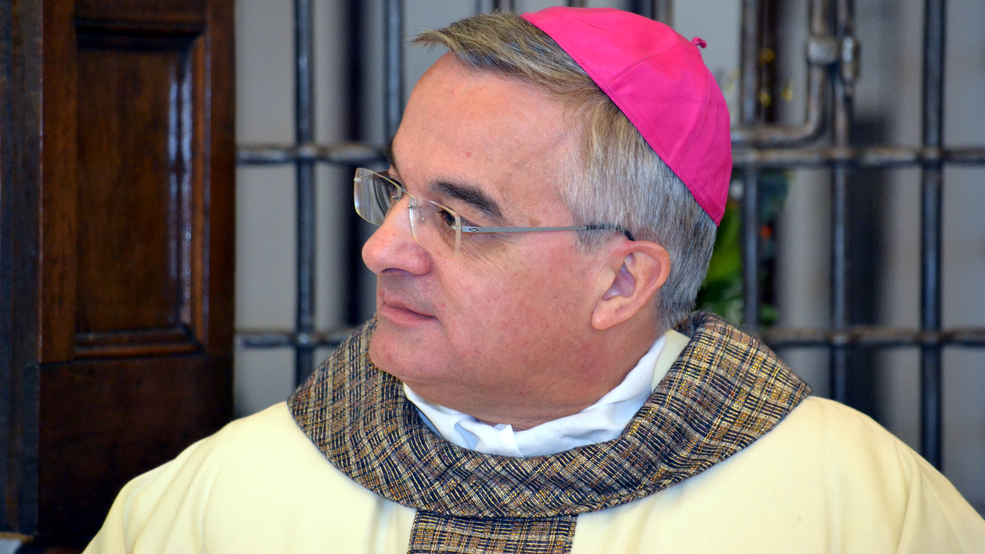 Il vescovo di Lugano Valerio Lazzeri (kath.ch)