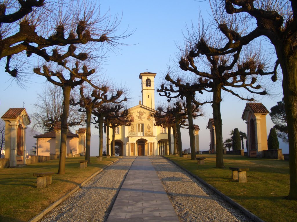 Il Santuario di Balerna dedicato a Sant'Antonio da Padova.