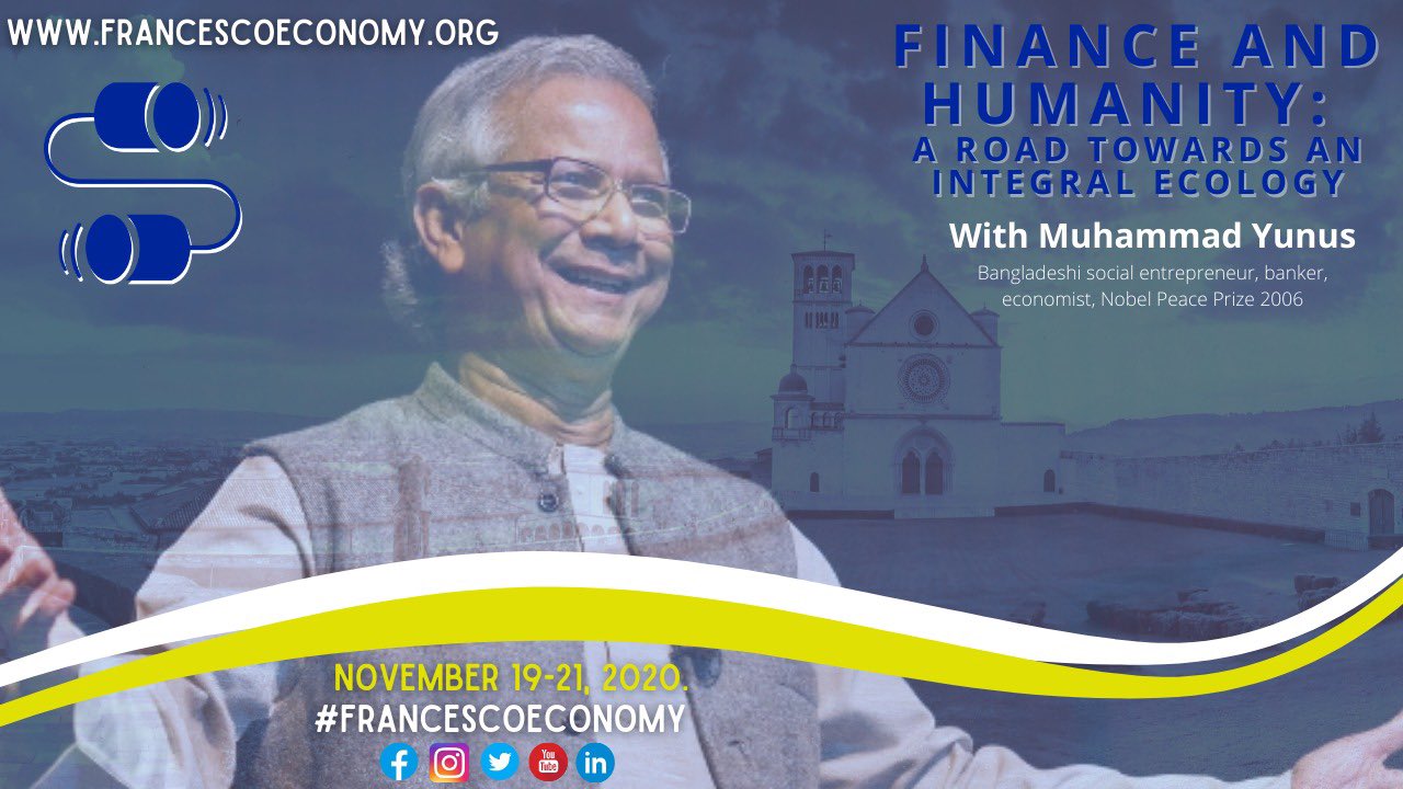 Muhammad Yunus , famoso per il microcredito e premio  nobel per la Pace.