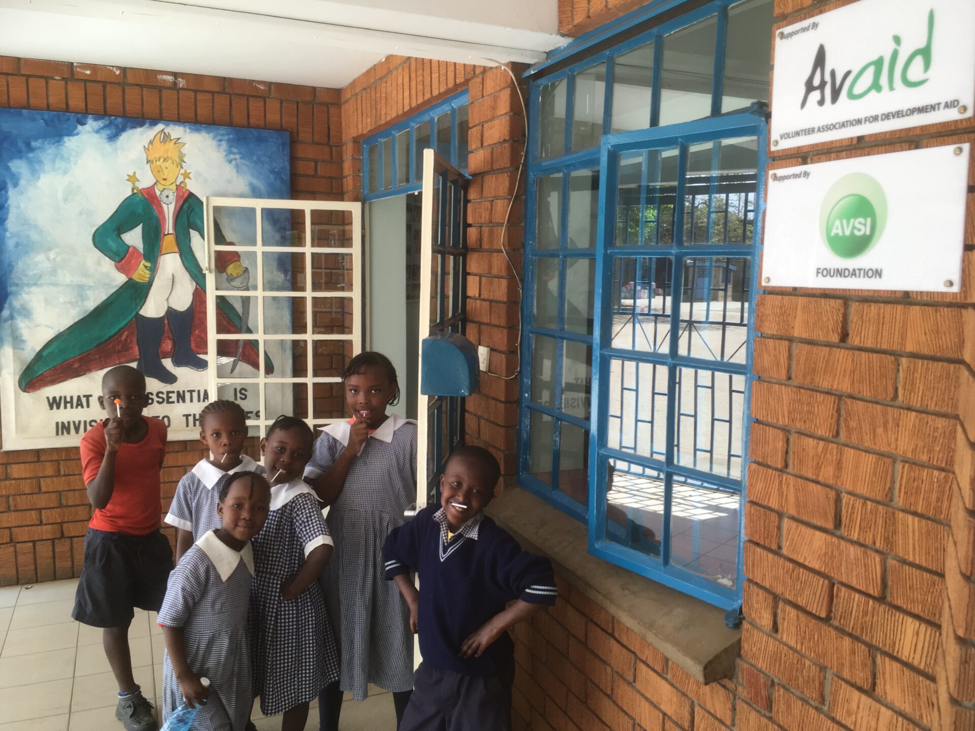 La scuola Little Prince Primary a Nairobi in Kenya.