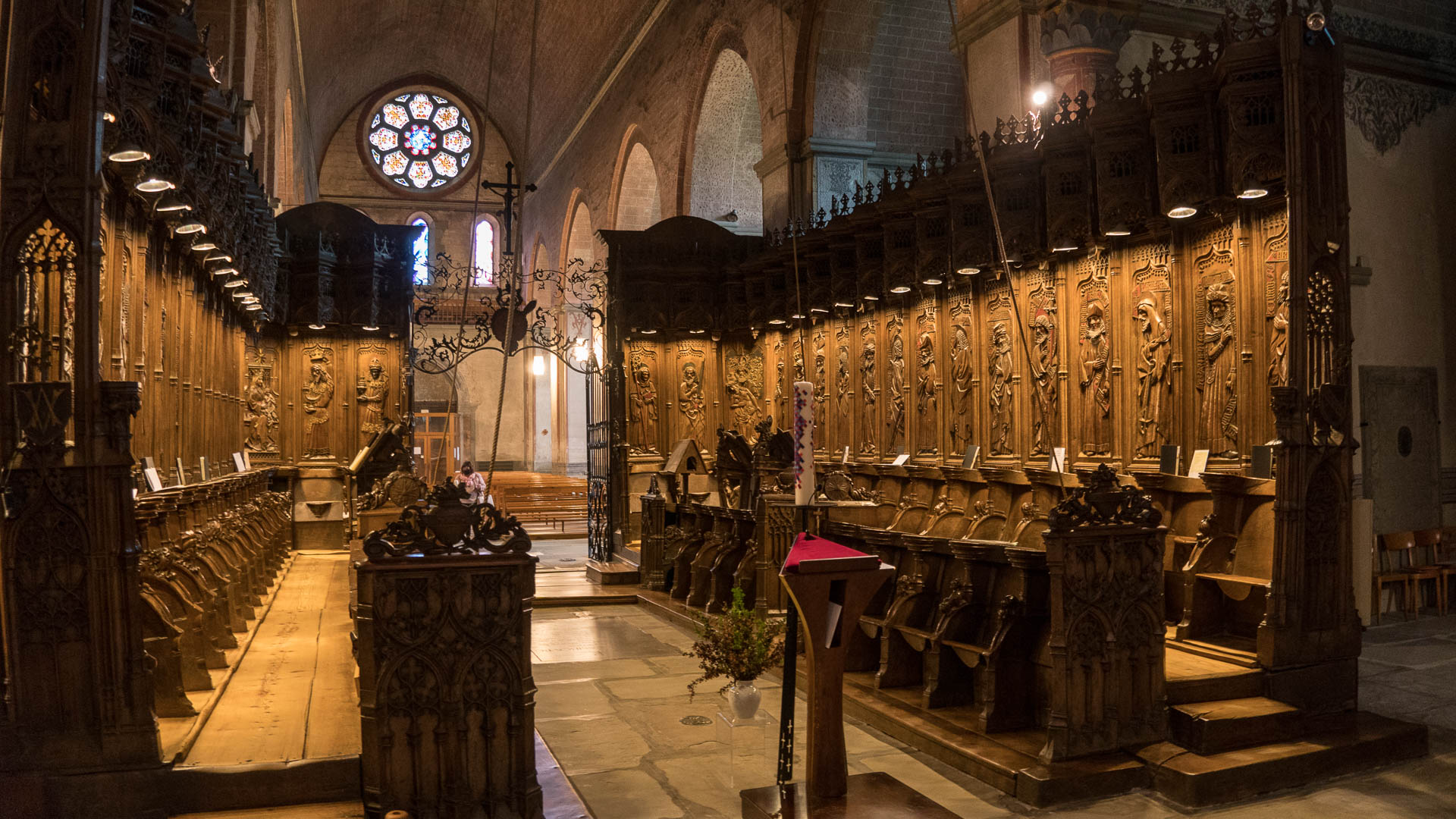 L'interno della abbazia. © Maurice Page