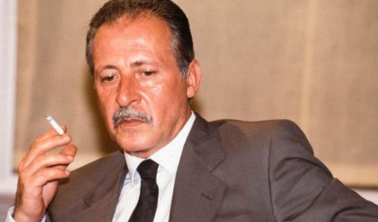 Paolo Borsellino, ucciso dalla mafia il 19 luglio 1992 a Palermo.