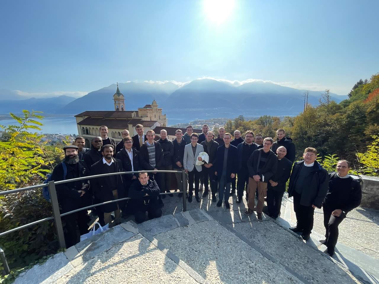 I seminaristi svizzeri in visita in Ticino foto@seminariosancarlo