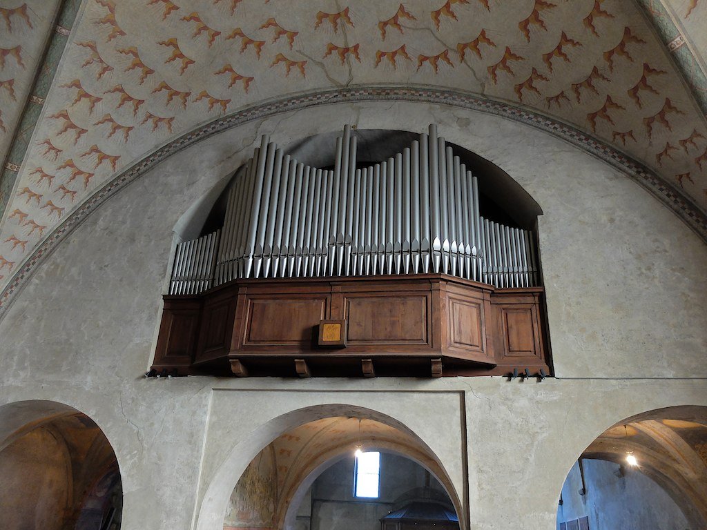 L'organo della chiesa di Santa Maria degli Angioli a Lugano