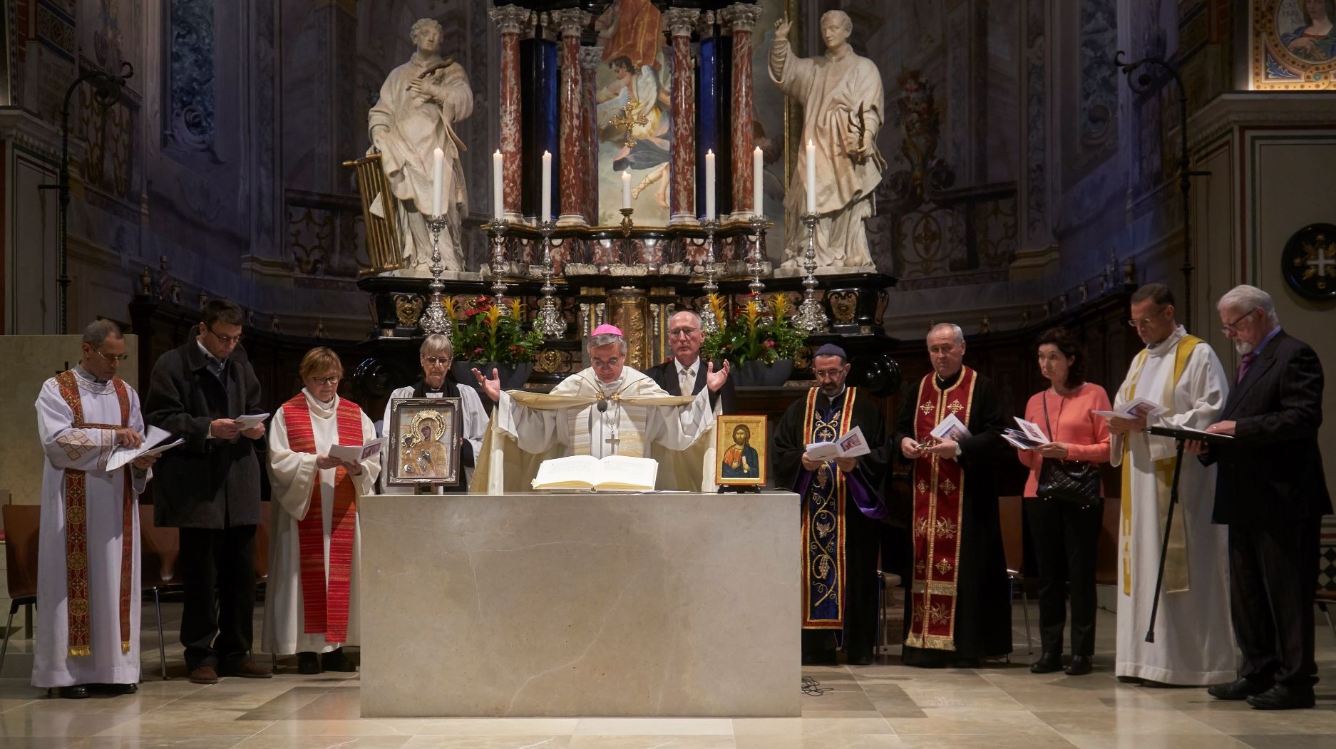 Celebrazione ecumenica in occasione del 20mo della Comunità di lavoro delle chiese cristiane nel Ticino nel 2020
