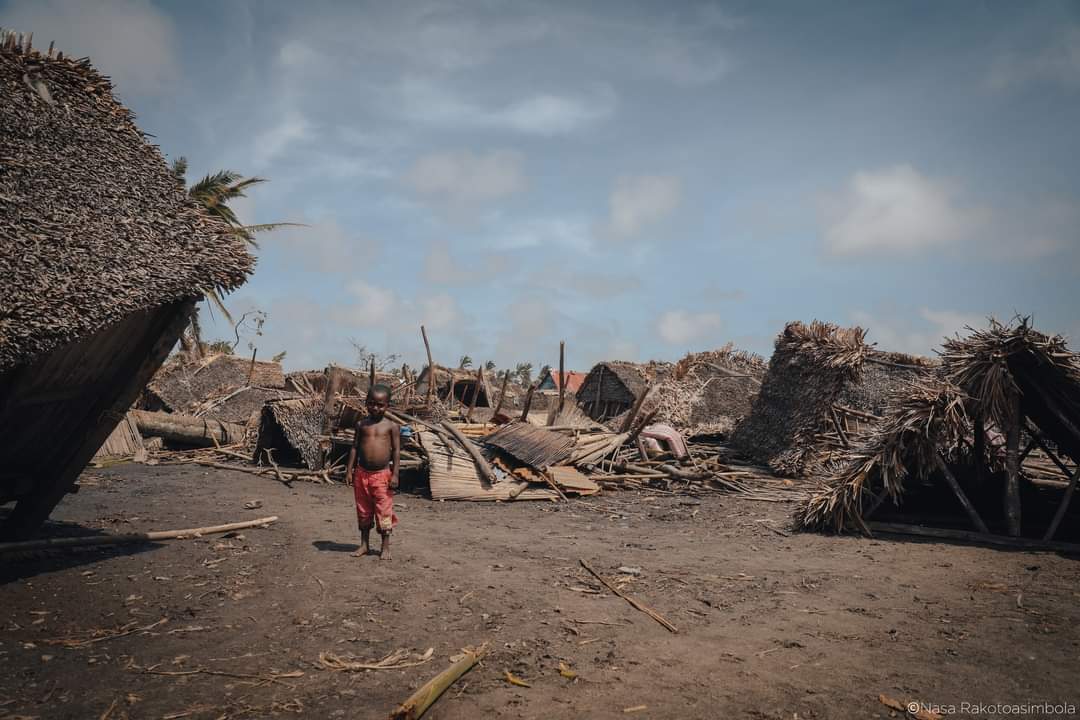Disastri dopo un ciclone in Madagascar