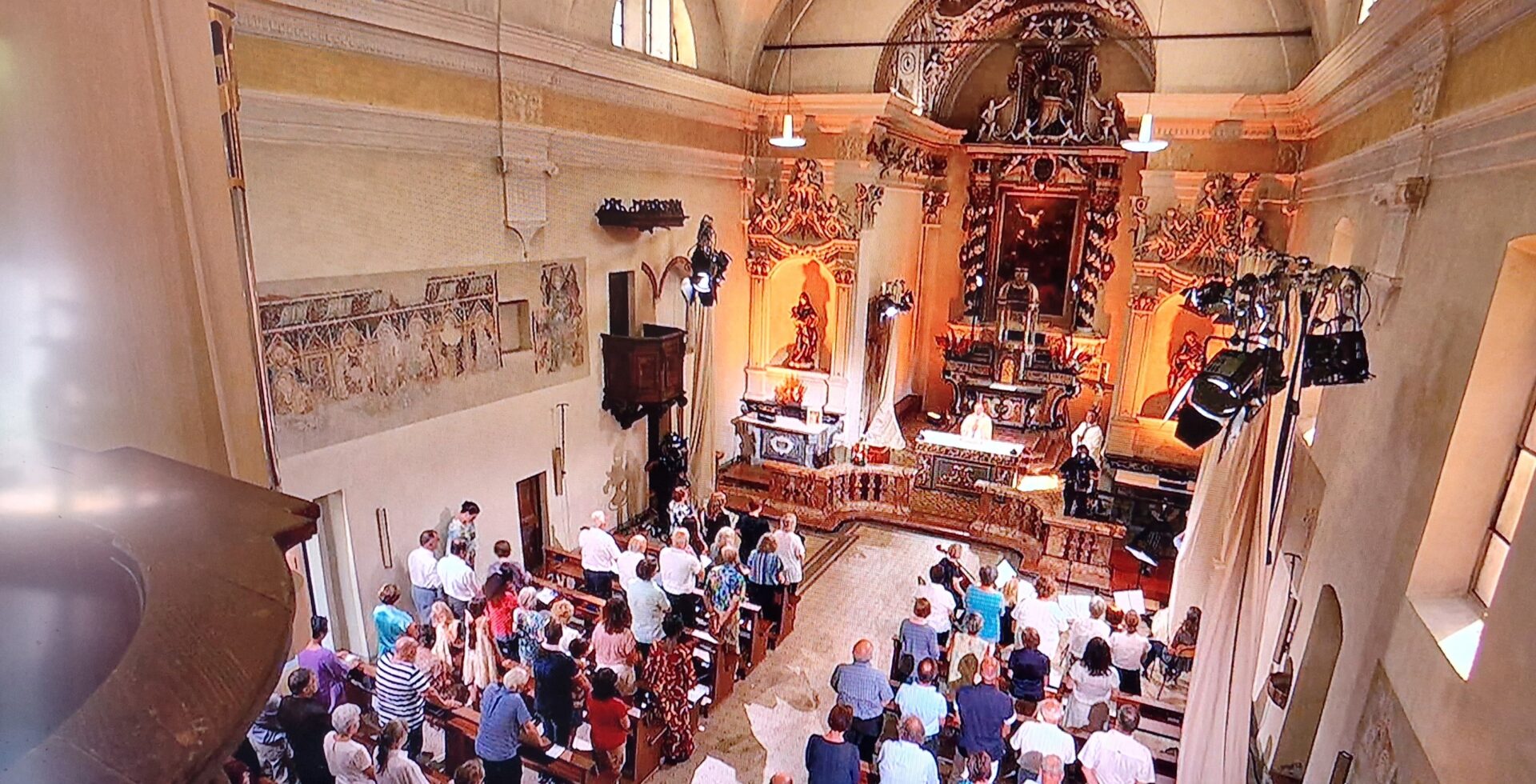 Eurovisione dalla parrocchiale di Giubiasco (15 agosto 2022)