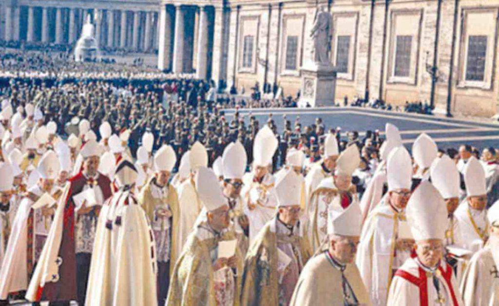 Vescovi al Concilio Vaticano II.