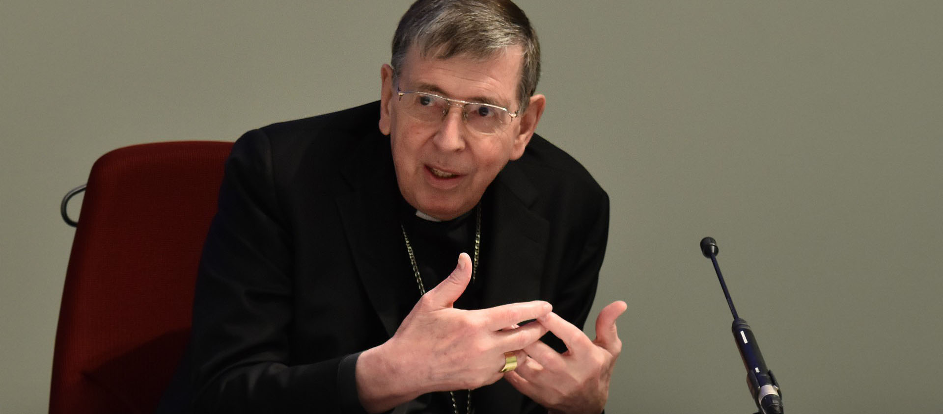 Il cardinale Kurt Koch è presidente del Dicastero vaticano per l'Unità dei cristiani.