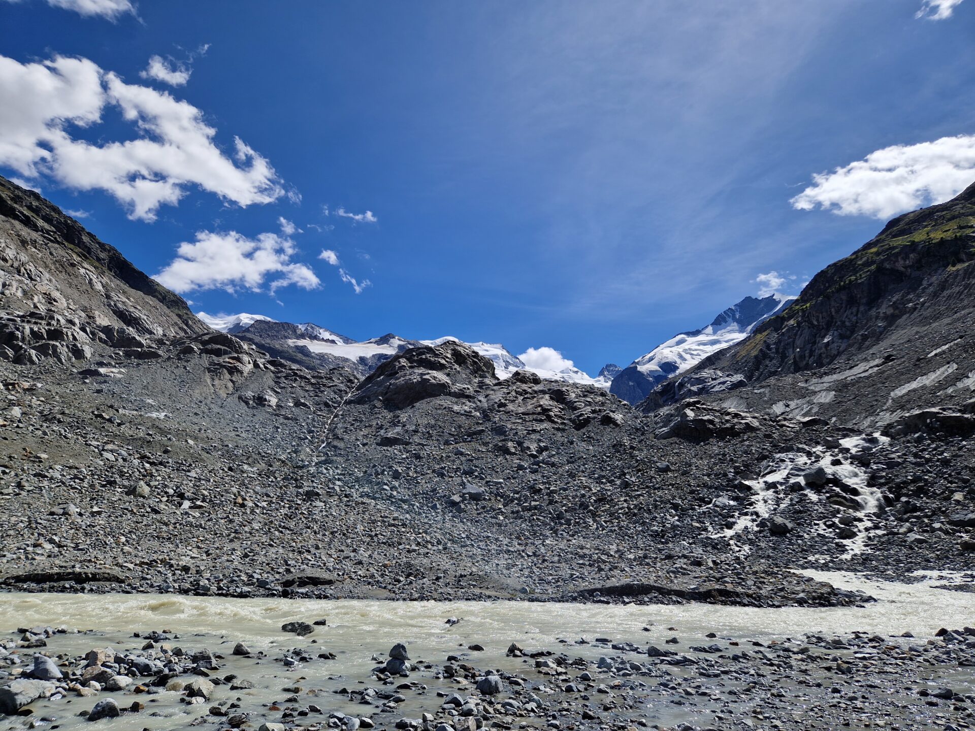 Il ghiacciaio Morteratsch.