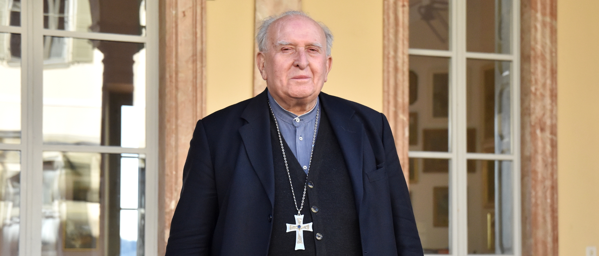 Il vescovo emerito di Lugano Pier Giacomo Grampa
