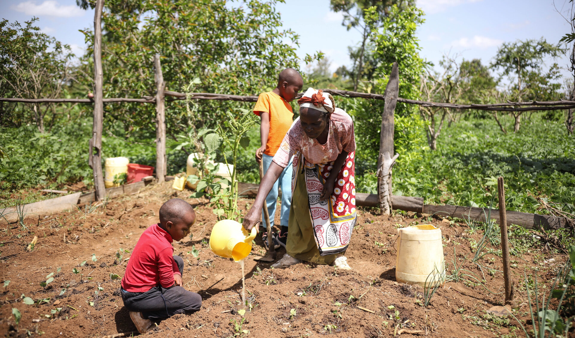 L’agroecologia consente agli agricoltori di vendere e di creare gruppi di risparmio che servono come reti di sicurezza per cibo, sementi, spese sanitarie e scolastiche durante i periodi di siccità.