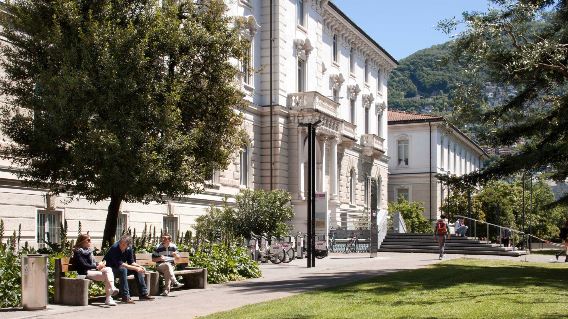 Il campus USI a Lugano.