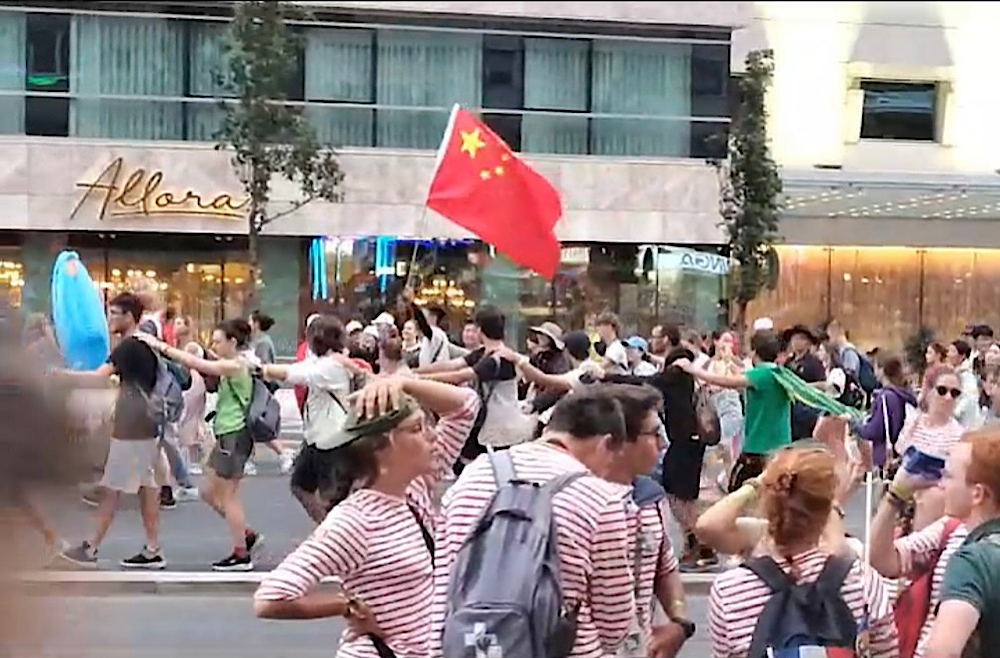 Giovani dalla Cina alla Gmg di Lisbona. Foto AsiaNews.