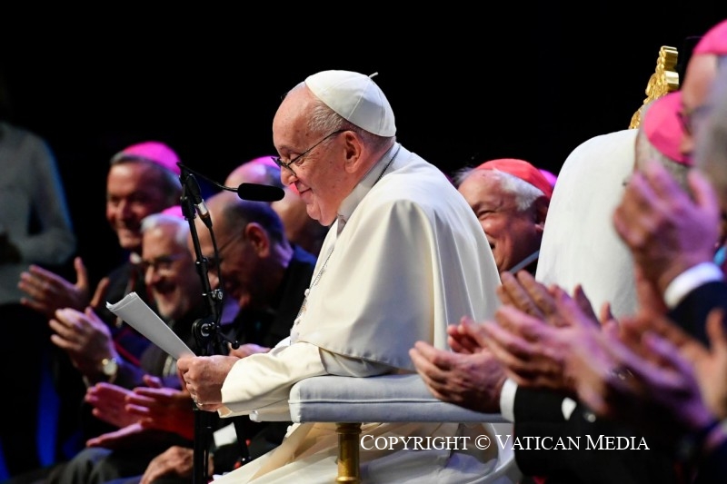 Papa Francesco alla Sessione Conclusiva dei Rencontres Méditerranéennes