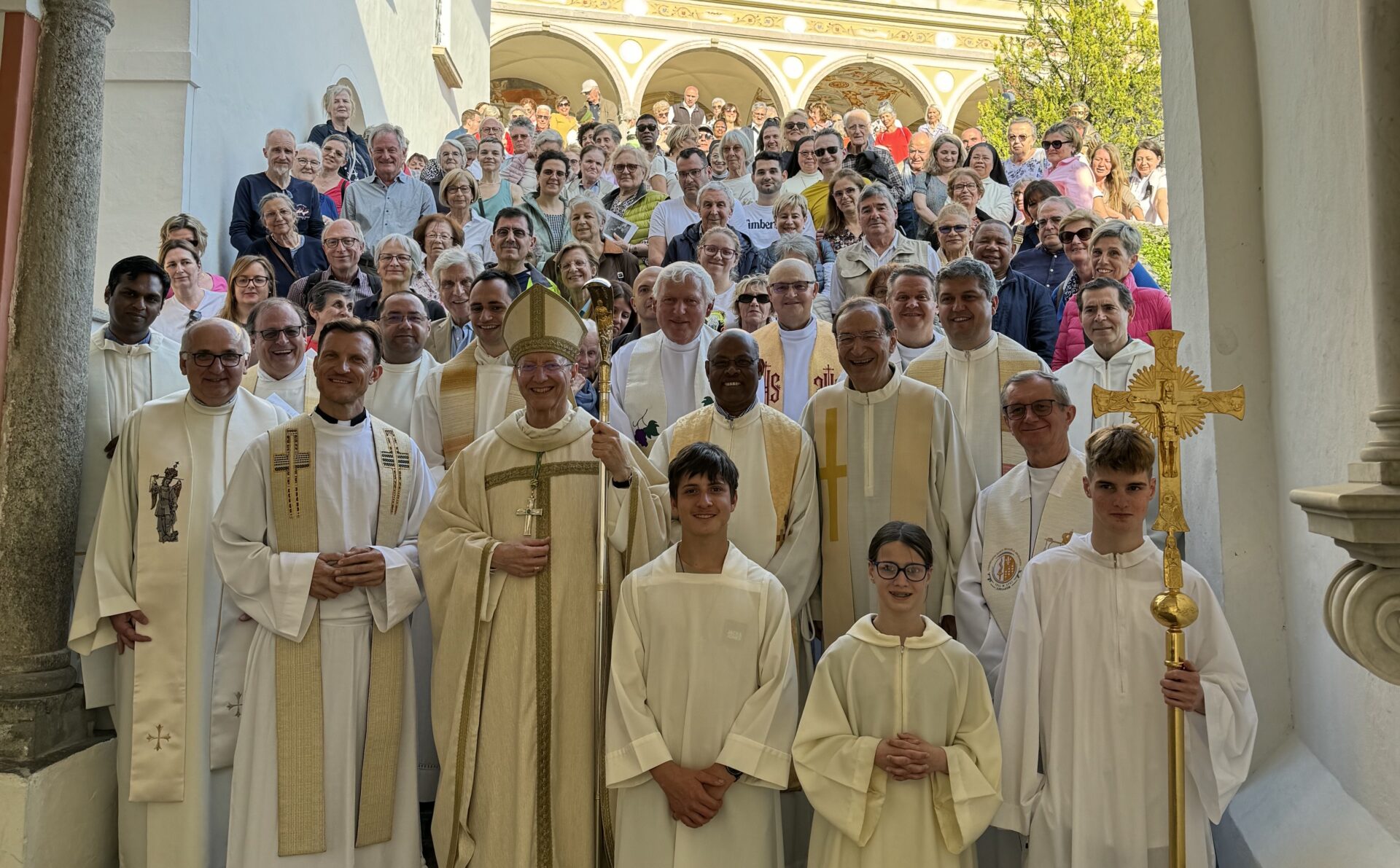 I pellegrini del Vicariato Locarnese e Valli alla Madonna del Sasso